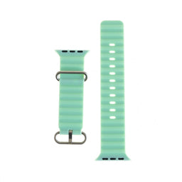 Accesorio el rey pulsera silicon ocean 42 / 44 / 49 mm verde menta - MUNDO ACCESORIOS (B2C)