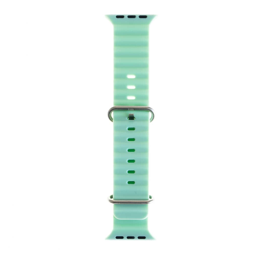 Accesorio el rey pulsera silicon ocean 42 / 44 / 49 mm verde menta - MUNDO ACCESORIOS (B2C)