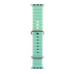 Accesorio el rey pulsera silicon ocean 42 / 44 / 49 mm verde menta  Shop name