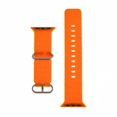 Accesorio El Rey pulsera de silicona naranja para Apple Watch Ocean 38/40/41 mm.