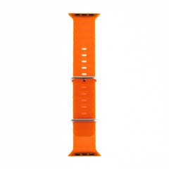 Accesorio el rey pulsera silicon ocean 38 / 40 / 41 mm naranja  Shop name