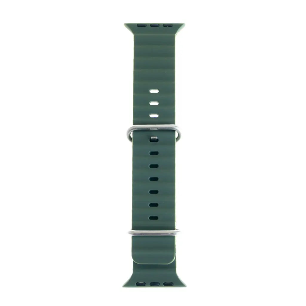 Accesorio el rey pulsera silicon ocean 38 / 40 / 41 mm verde musgo  Shop name