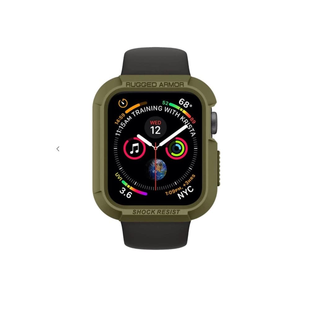 Estuches Watch Bumper Spigen Rugged Armor Apple 40 / 41 Mm Color Verde - MUNDO ACCESORIOS (B2C)