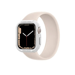 Estuche watch bumper spigen rugged armor apple 44 / 45 mm color blanco  Shop name