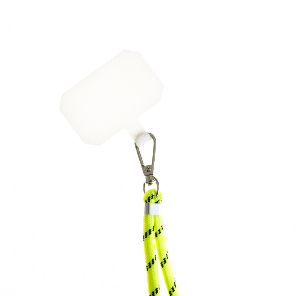 Accesorio el rey strap 160*60 mm con sujetador color verde neon / negro