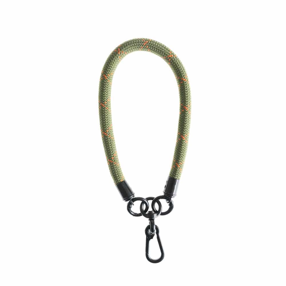 Accesorio el rey pulsera tipo strap color verde musgo / naranja - MUNDO ACCESORIOS (B2C)