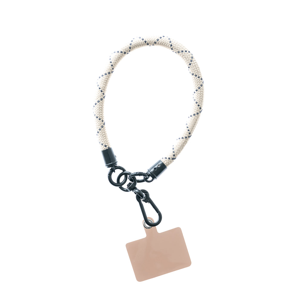 Accesorio El Rey Pulsera Tipo Strap Color Beige / Negro