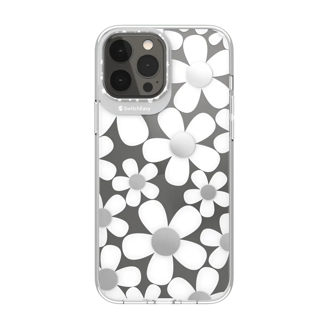 estuche Switcheasy Artista Doble floral para iPhone 13, color fleur