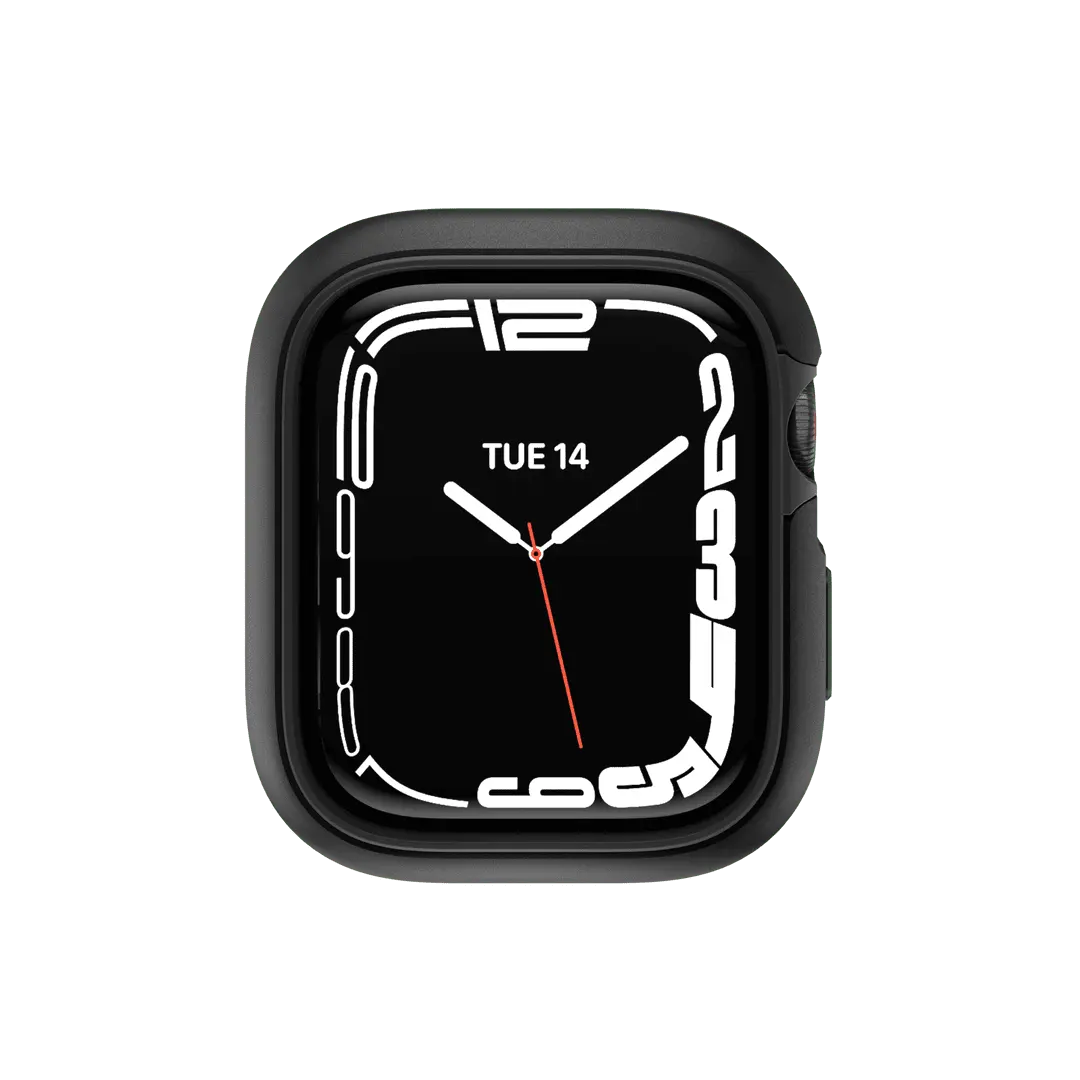 estuche clasico switcheasy odyssey aluminum para apple watch 40/41 mm negro