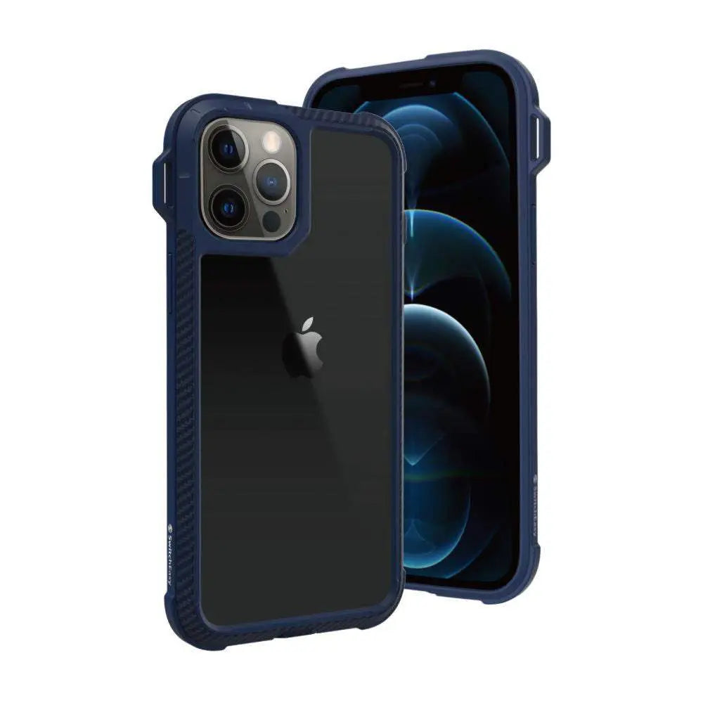 estuche clasico switcheasy explorer protective apple iphone 12 pro max color azul marino  Shop name