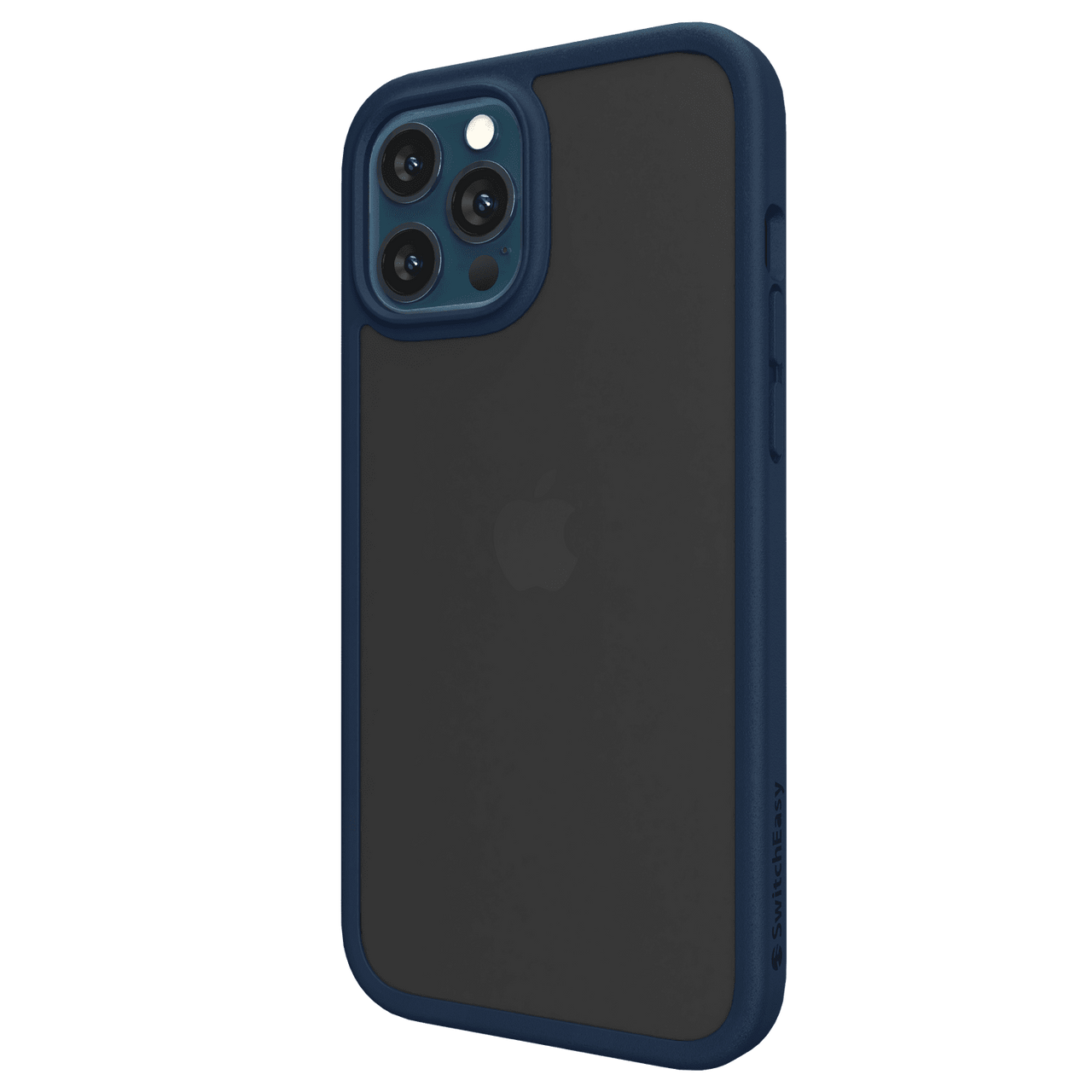 estuches proteccion switcheasy aero + apple iphone 12 pro max color azul marino