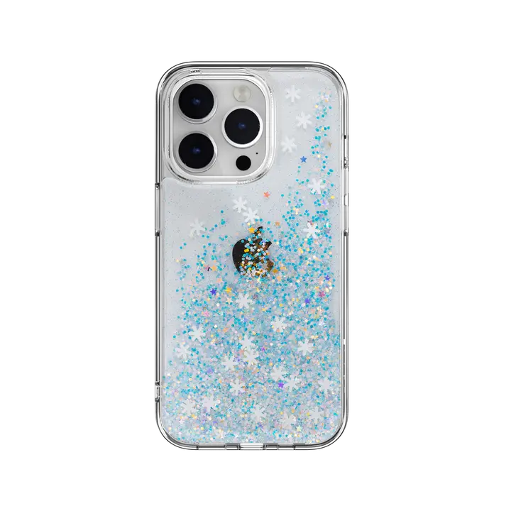 Estuche clásico Switcheasy Starfield para iPhone 14 Pro en color frozen, diseño elegante y protección superior.