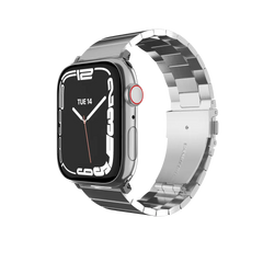 Accesorio Switcheasy pulsera Maestro de acero inoxidable para Apple Watch 38/40/41 mm plateado.