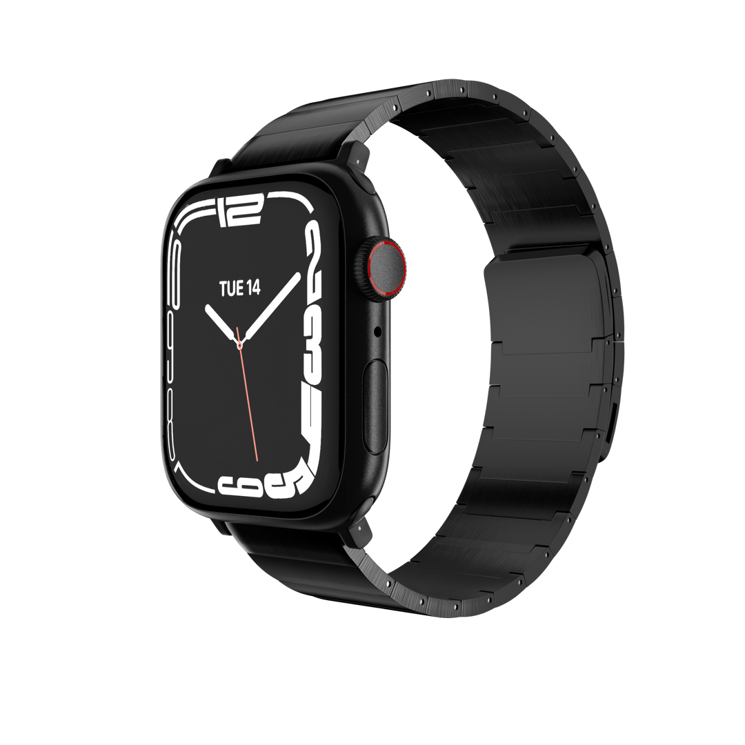 Accesorio Switcheasy Pulsera Maestro Stainless Steel Magnetico Apple Watch 38 / 40 / 41 Mm Negro - MUNDO ACCESORIOS (B2C)