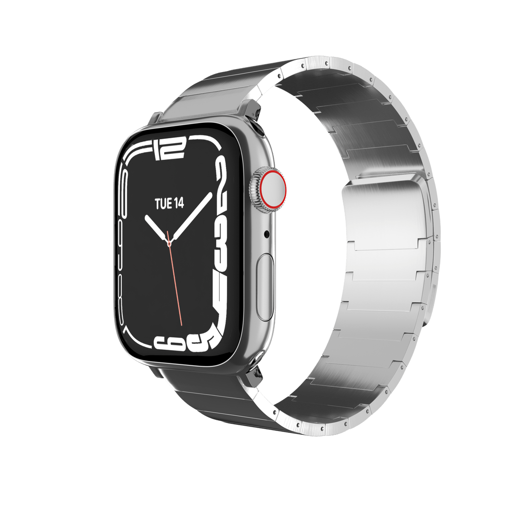 Accesorio Switcheasy Pulsera Maestro Stainless Steel Magnetico Apple Watch 38 / 40 / 41 Mm Plateado - MUNDO ACCESORIOS (B2C)