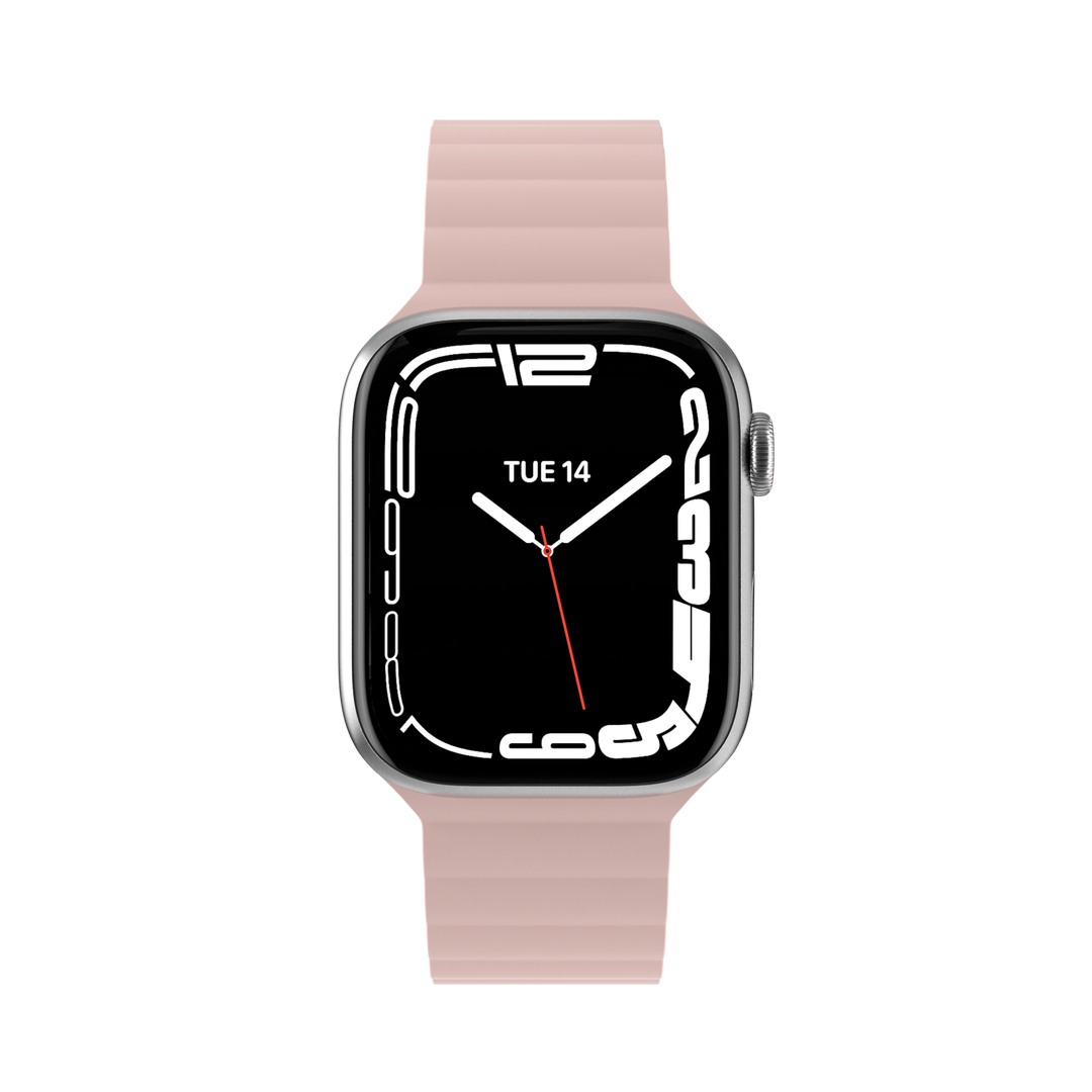 Accesorio switcheasy pulsera silicone magnetic apple watch 38 / 40 / 41 mm rosado