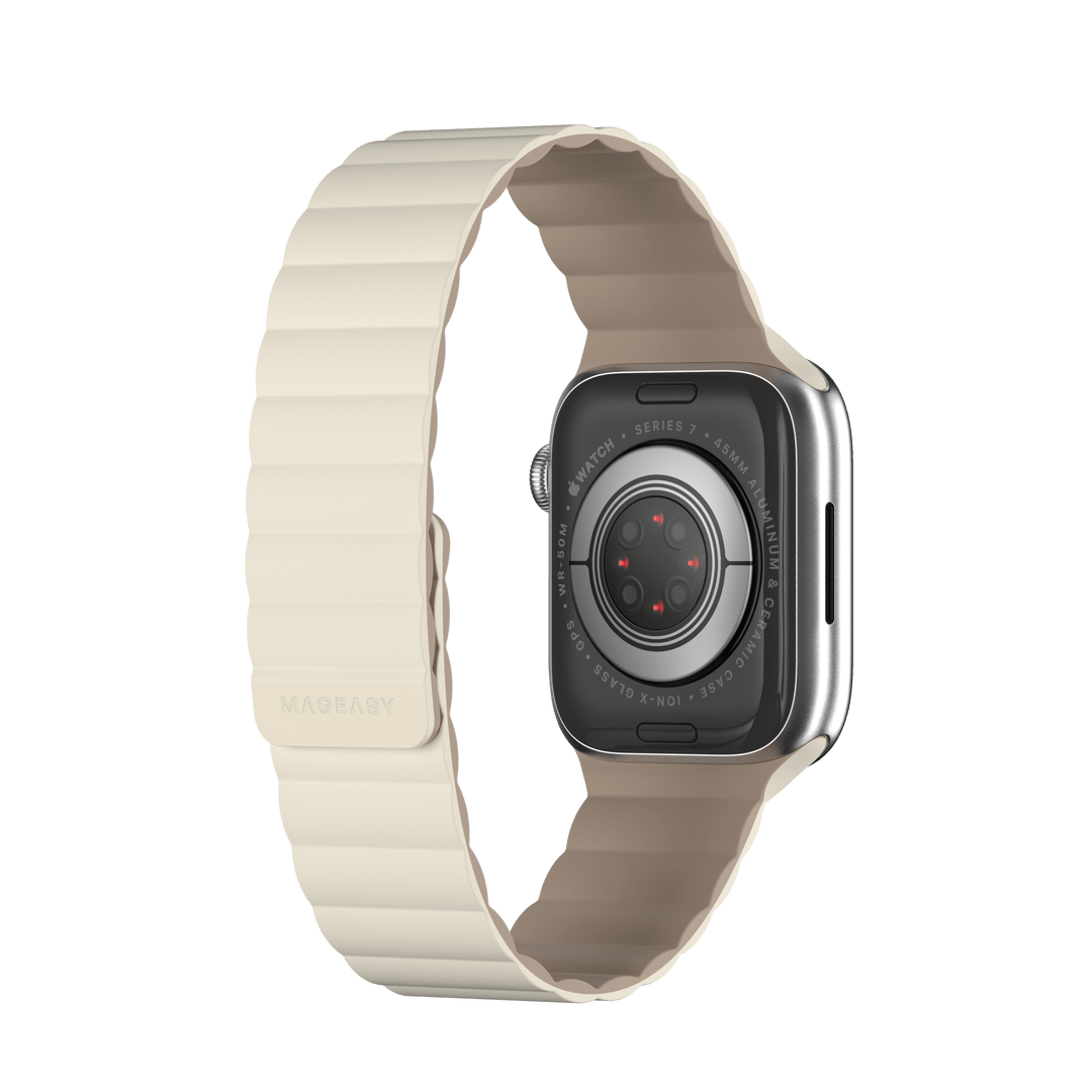 Accesorio Switcheasy Pulsera Silicone Magnetic Apple Watch 42 / 44 / 45 Mm Starlight - MUNDO ACCESORIOS (B2C)