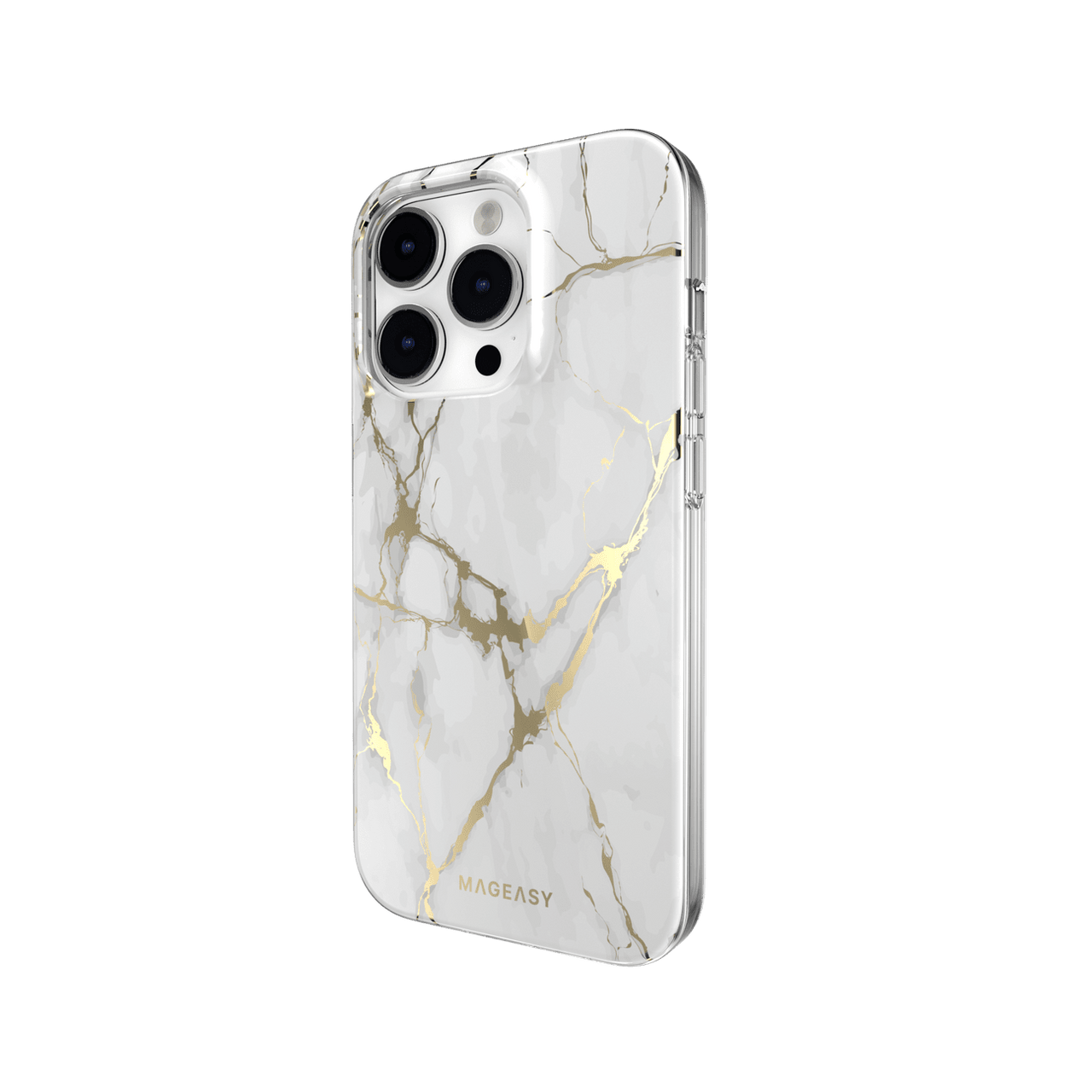 Estuches Clasico Switcheasy Marble Double Layer Decoration Apple Iphone 14 Pro Color Multicolor