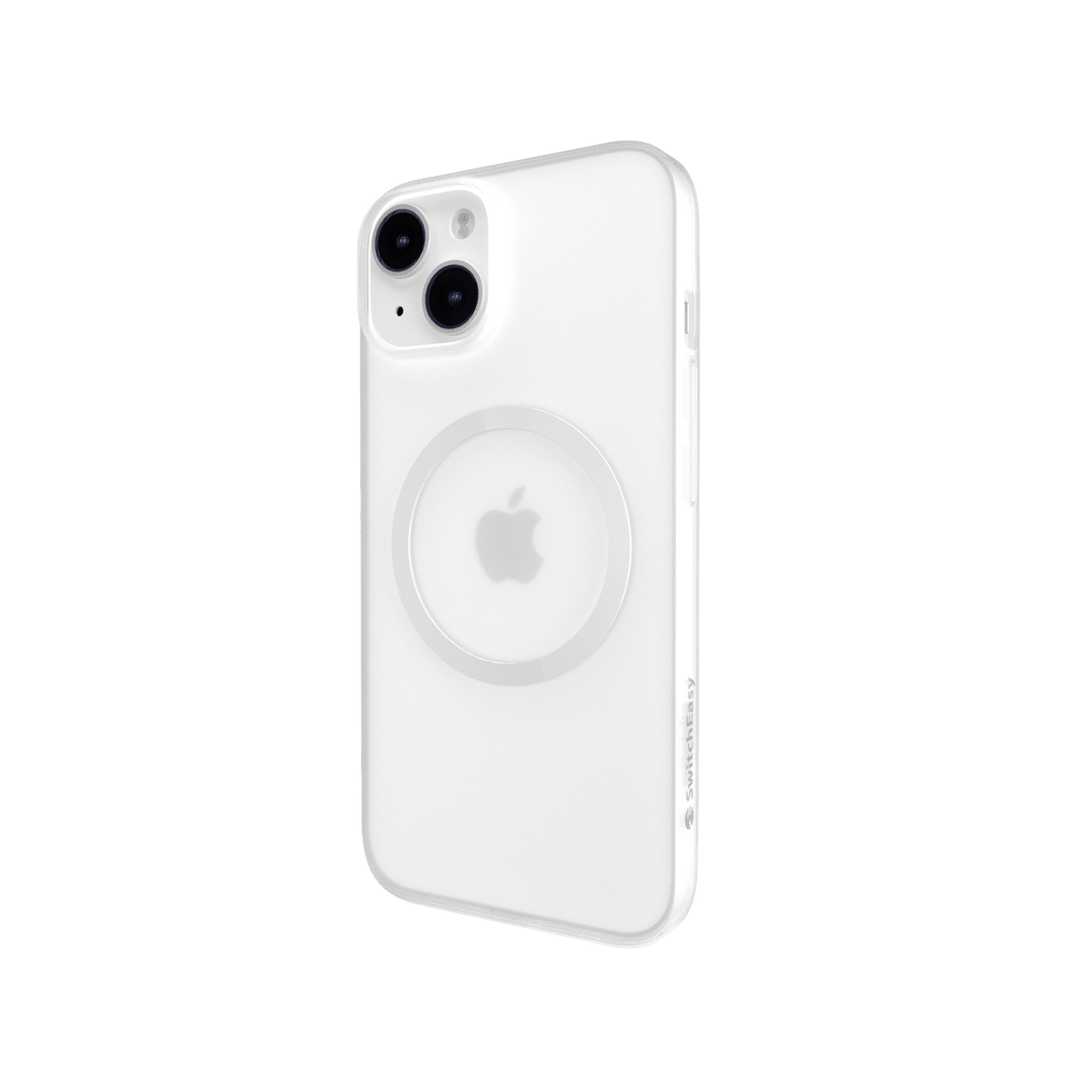 estuches transparente switcheasy slim gravity m ultra magnetic 2022 apple iphone 14 plus color blanco / transparente