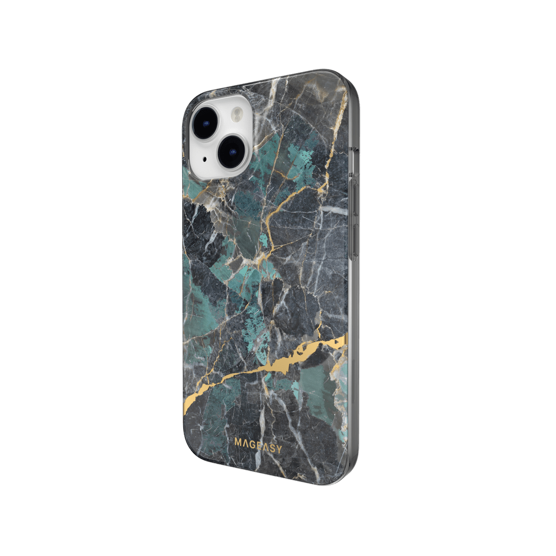 estuches clasico switcheasy marble  apple iphone 14 color azul - MUNDO ACCESORIOS (B2C)