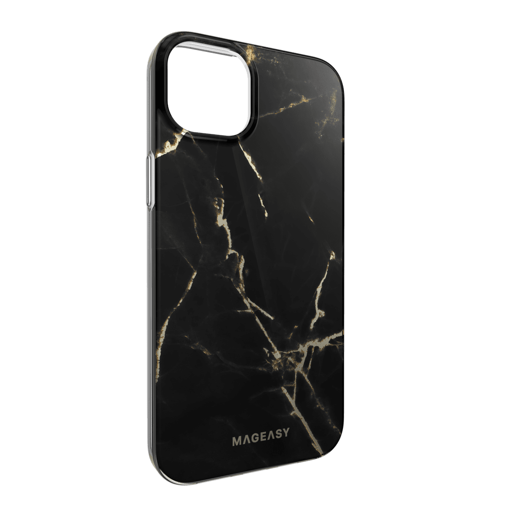 estuches clasico switcheasy marble apple iphone 14 plus color negro - MUNDO ACCESORIOS (B2C)