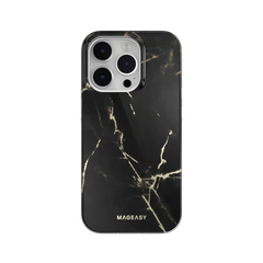 Estuche clasico switcheasy marble apple iphone 14 pro color negro  Shop name