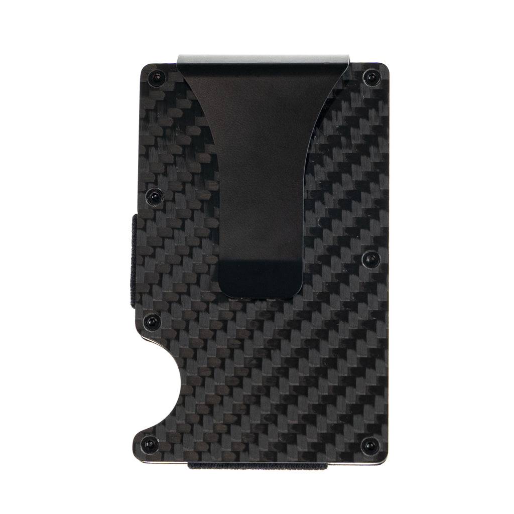 Accesorio el rey wallet con clip para 10 a 25 tarjetas de fibra carbon - MUNDO ACCESORIOS (B2C)