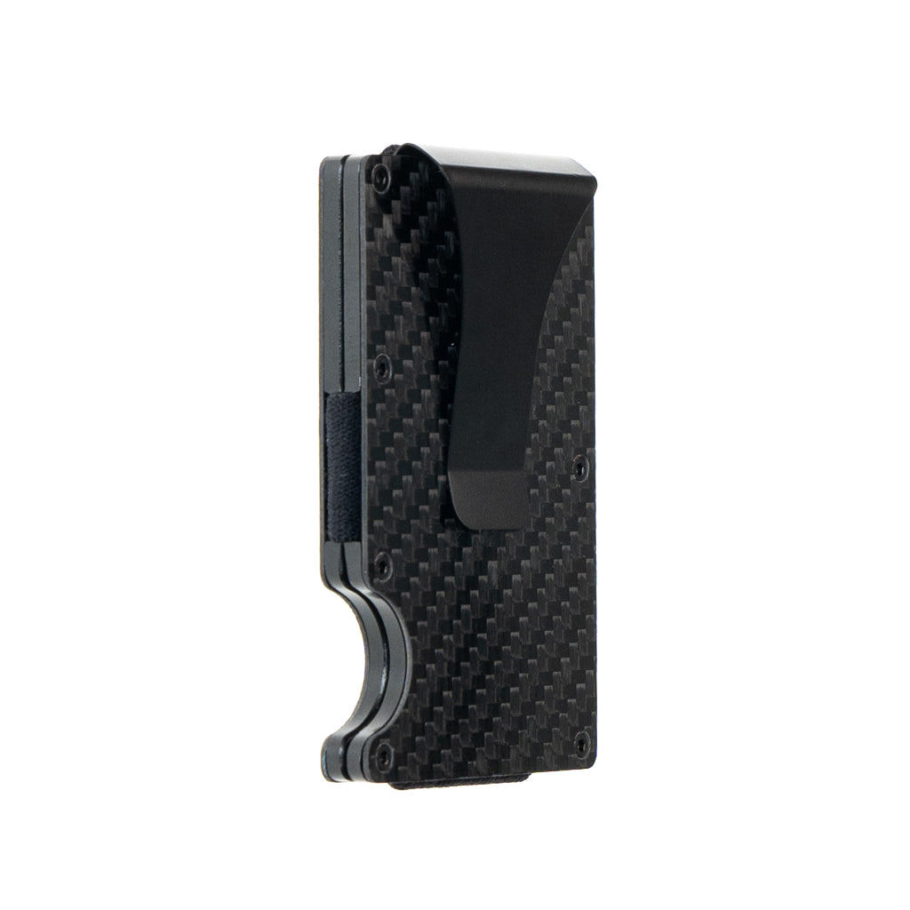 Accessory El Rey wallet with clip for 10 to 25 carbon fiber cards