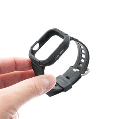 Estuche spigen rugged armor pro (bumper y pulsera) 40 mm 41 mm color negro  Shop name