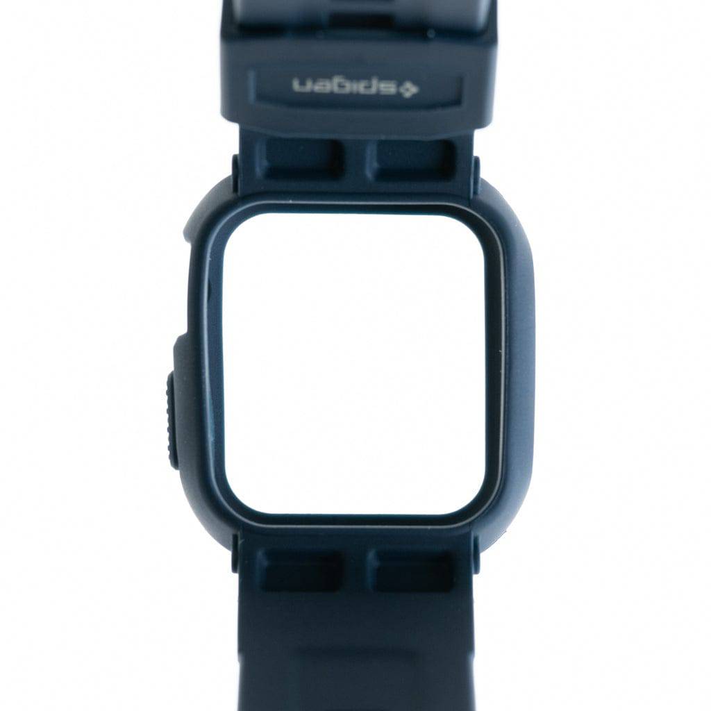 Estuche Spigen Rugged Armor Pro (Bumper Y Pulsera) 40 Mm 41 Mm Color Azul - MUNDO ACCESORIOS (B2C)