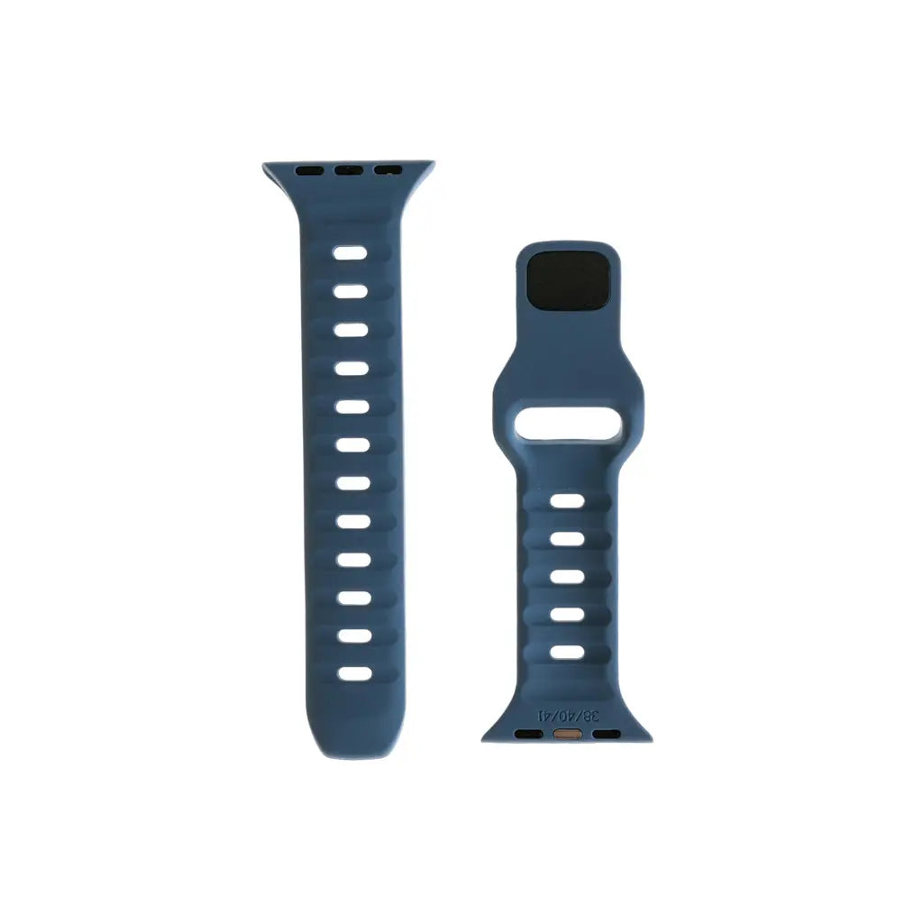 Estuche Spigen pulsera sport strap azul marino para Apple Watch 38 mm 40 mm 41 mm.