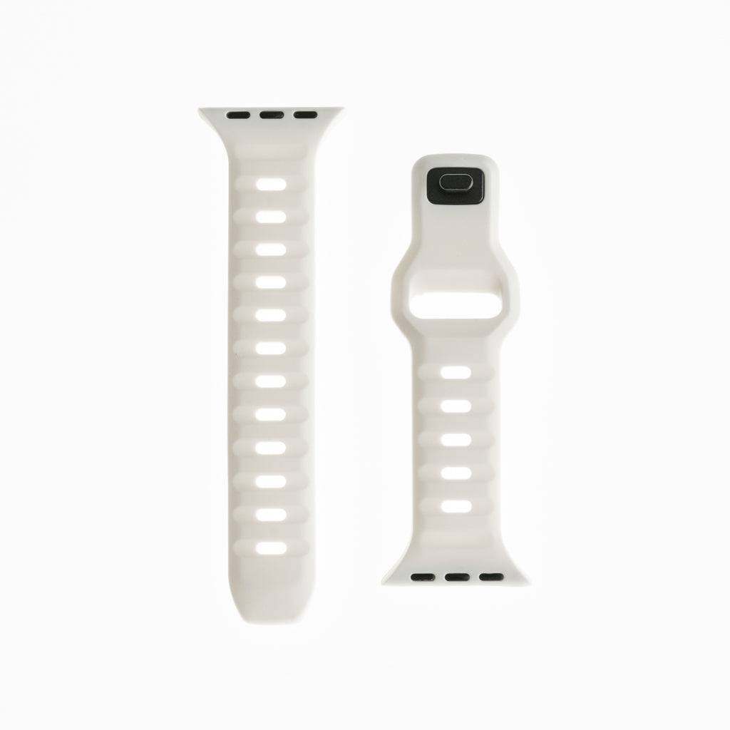 Estuche SPI generico sport strap pulseras 38 mm 40 mm 41 mm white - MUNDO ACCESORIOS (B2C)