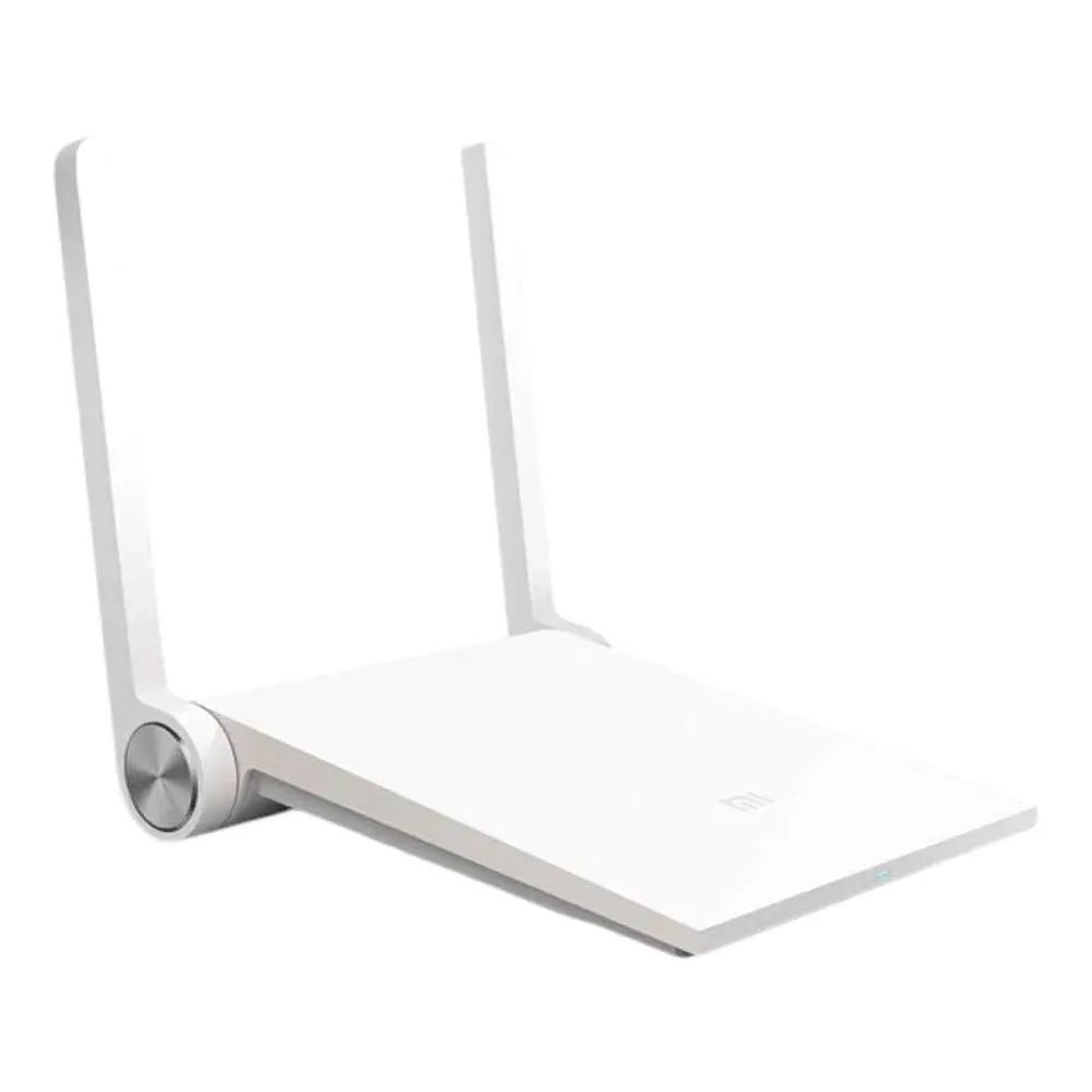 Xiaomi Router Doble Banda 2.4GHz y 5GHz en color blanco.