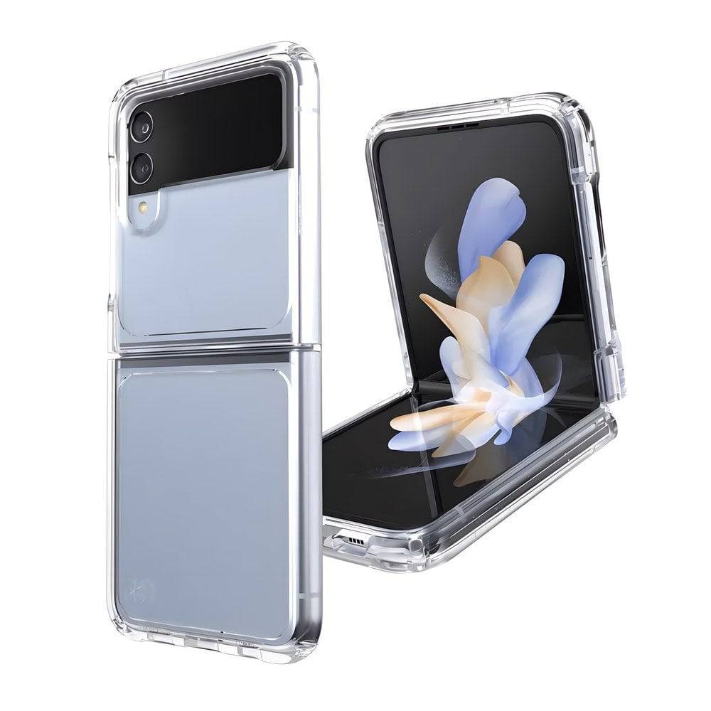 Estuches Proteccion El Rey Hard Case Samsung Flip 4 Color Transparente - MUNDO ACCESORIOS (B2C)