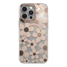 Estuche switcheasy skin iphone 16 pro max fleur m 3d patterned shockproof case for 2024 iphone 3 lenses large color rosado