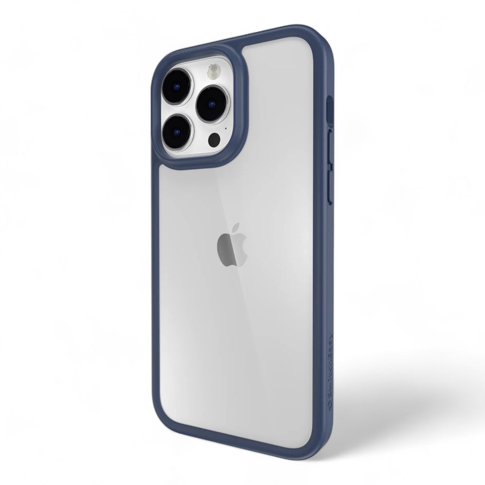 Estuche switcheasy aero + iphone 14 pro max aero+ ultra-light shockproof case sierra blue color azul