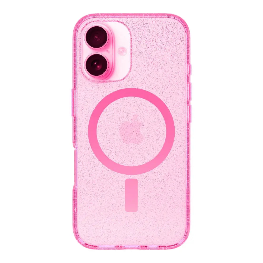 Otterbox symmetry con magsafe iphone 16 color glitter rosado  Shop name