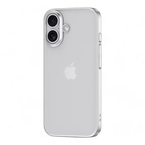 Estuche devia skin iphone 16 plus glimmer series case(pc) color gris