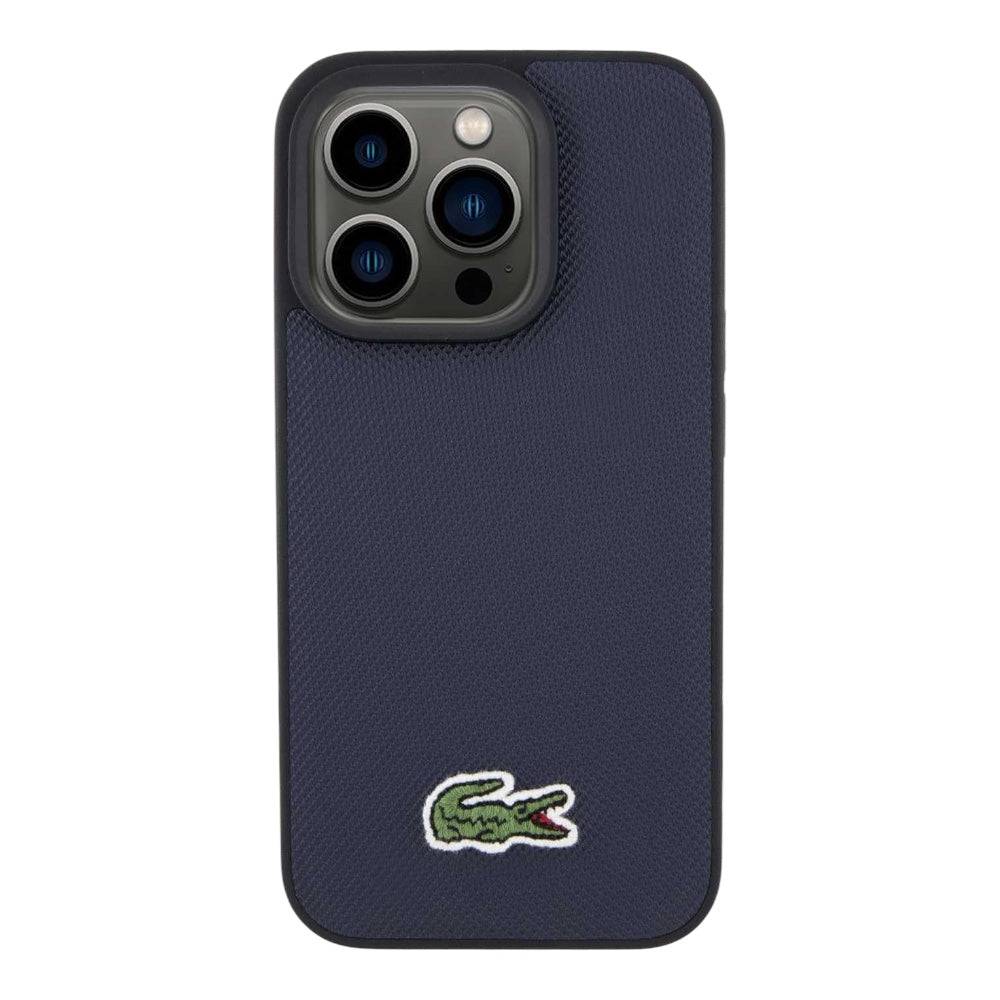 Estuche lacoste skin iphone 16 pro max hardcase magsafe color azul - MUNDO ACCESORIOS (B2C)