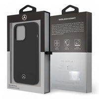 Estuche mercedes-benz silicon iphone 14 silicone black case with microfiber lining color negro - MUNDO ACCESORIOS (B2C)