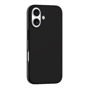 Estuche devia skin iphone 16 plus nature series silicone magnetic case color negro